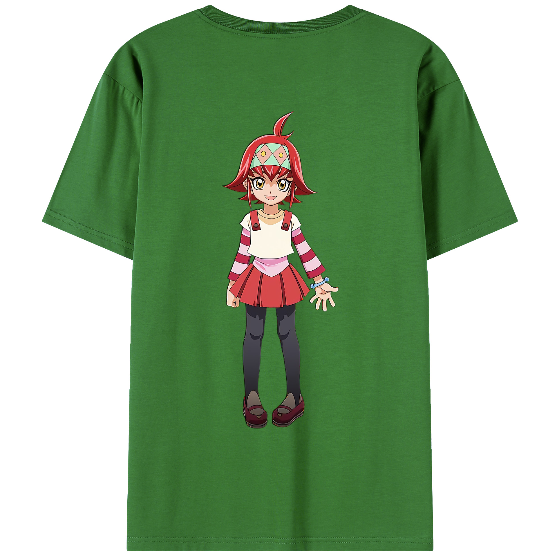 （画像用） 遊☆戯☆王 Yu-Gi-Oh! レディース半袖Tシャツ(バックプリント)